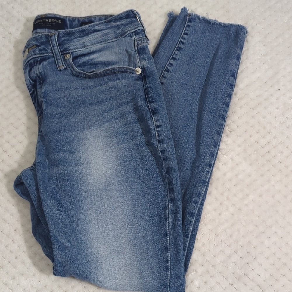 LUCKY BRAND Ankle Crop  Women's Blue Jeans Size 6/28